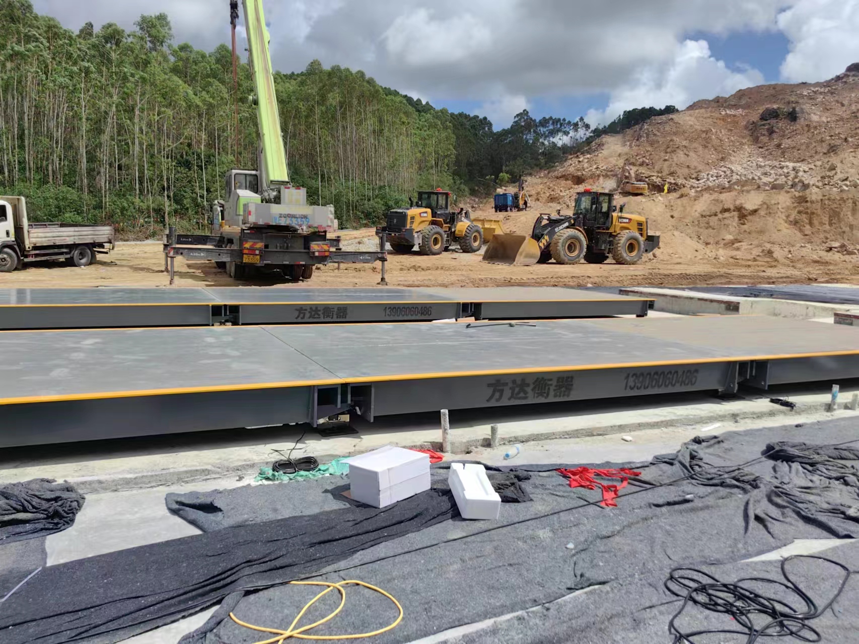 150 ton weighbridge & truck scale