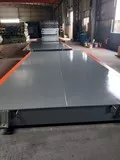 Finished weighbridge with paint applied
