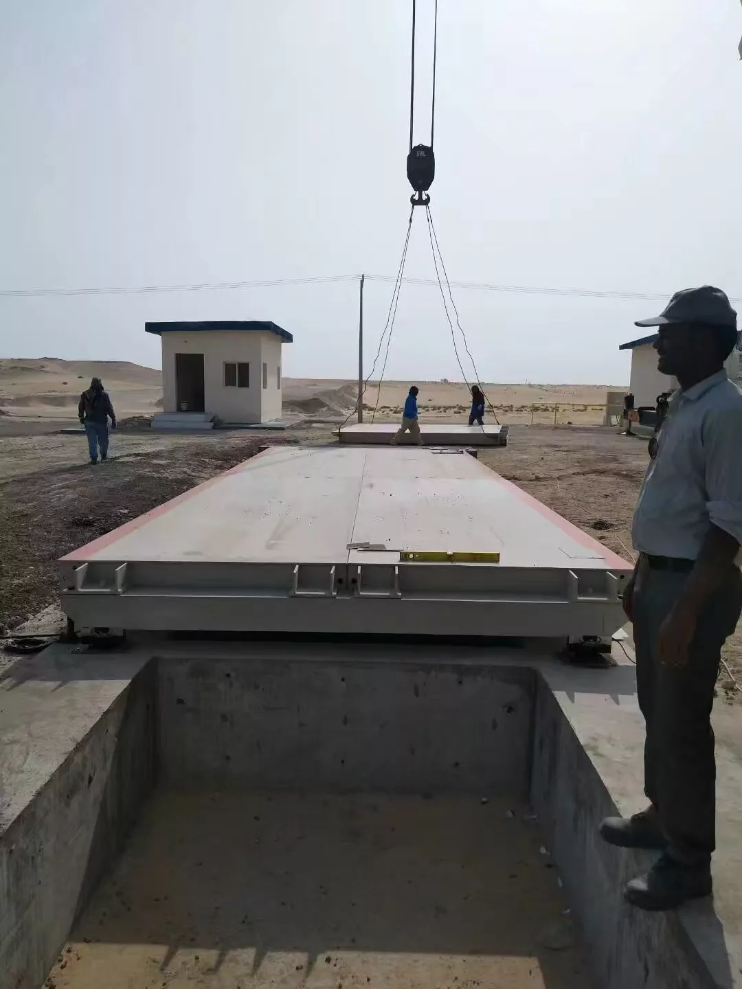 3 × 18 Meters, 100 Tons – African Mine Weighbridge Installation Project